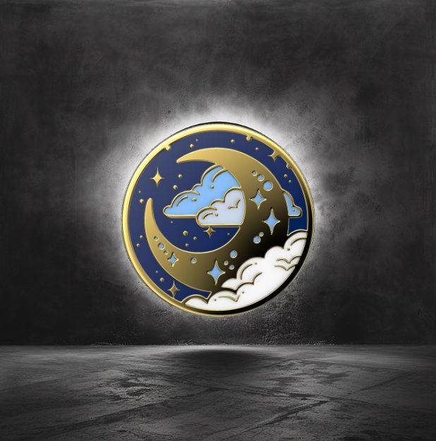 Suport Popsockets PopGrip Enamel Fly Me To The Moon - 1 | YEO